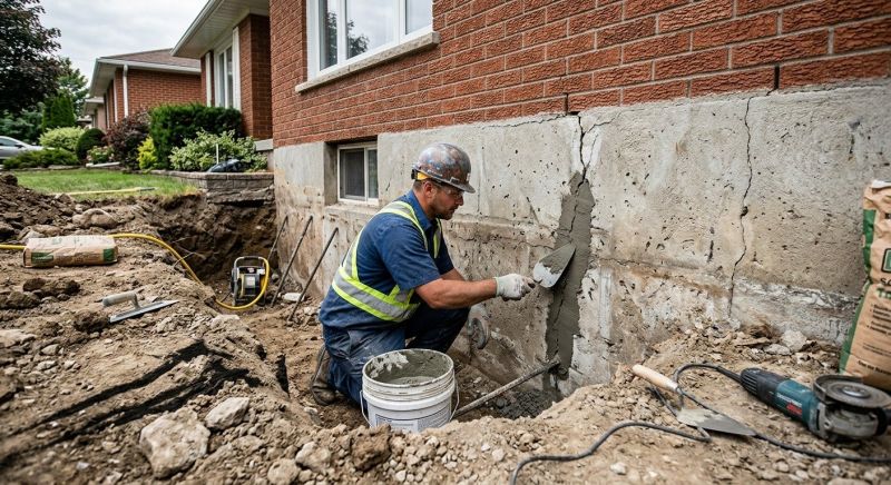 Basement Foundation Repair in Bristol, PA