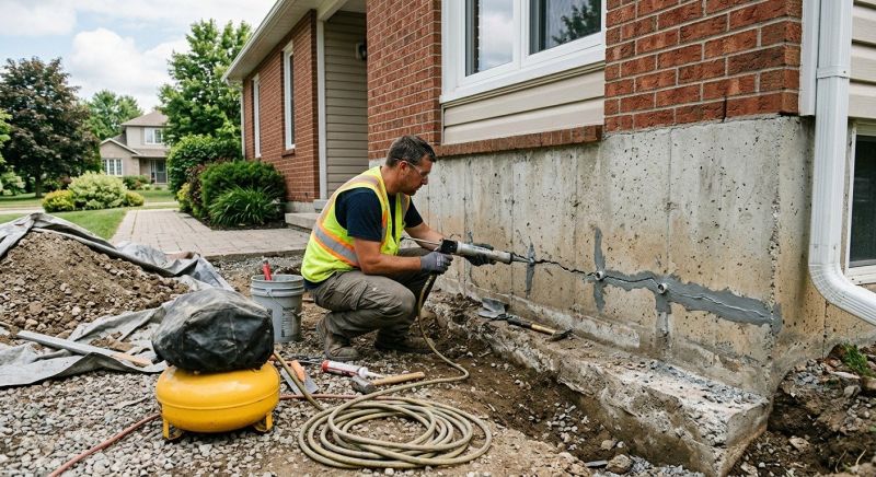 Basement Foundation Repair in Burlington, NJ
