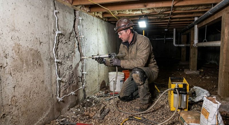 Basement Foundation Repair in Fairless Hills, PA