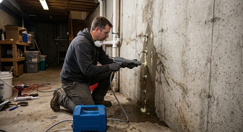 Basement Foundation Repair in Harleysville, PA