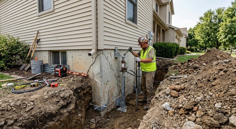 Building Foundation Repair in Blue Bell, PA