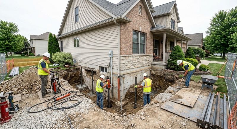 Building Foundation Repair in Coopersburg, PA