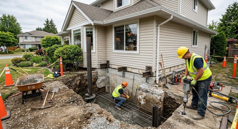 Building Foundation Repair in Gilbertsville, PA