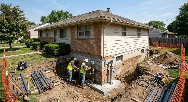 Building Foundation Repair in Lansdale, PA