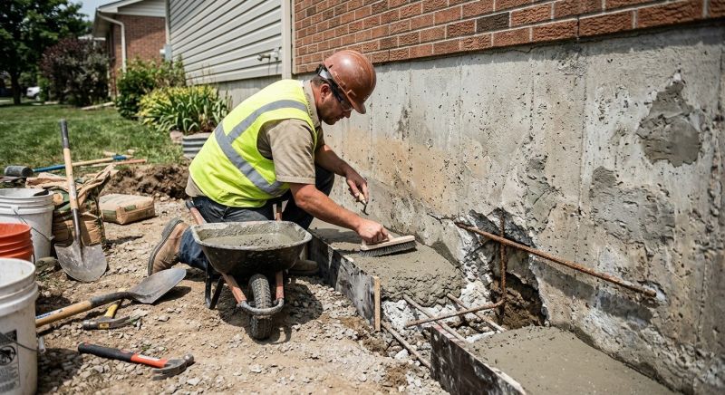 Concrete Foundation Repair in King Of Prussia, PA