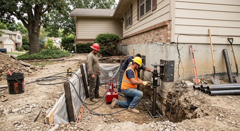 Concrete Foundation Repair in Moorestown, NJ