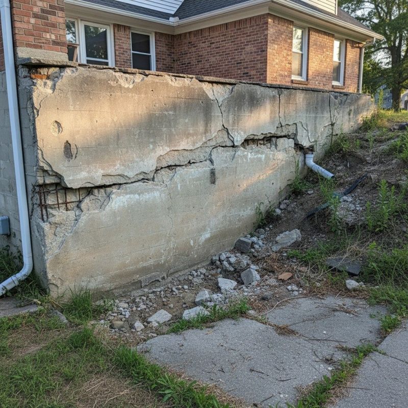 Cracked Foundation Repair in Media, PA