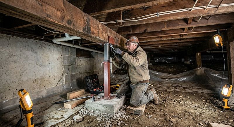 Crawlspace Foundation Repair in Fort Washington, PA