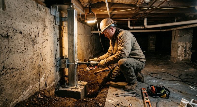 Crawlspace Foundation Repair in Havertown, PA