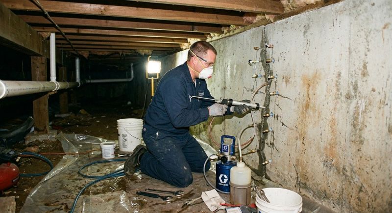 Crawlspace Foundation Repair in King Of Prussia, PA