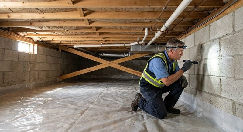 Crawlspace Repair in North Wales, PA