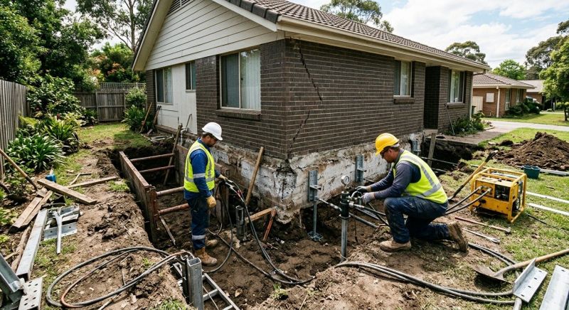 Foundation Crack Repair in Haddonfield, NJ