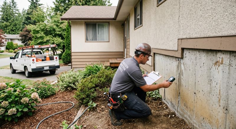 Foundation Inspection in North Wales, PA