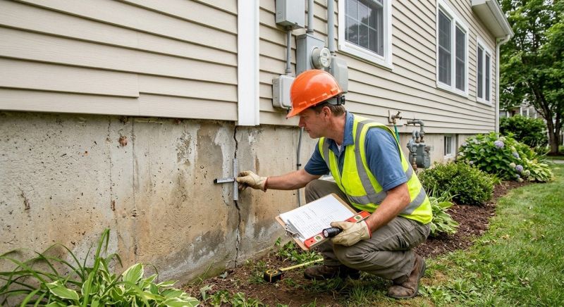 Foundation Inspection in North Wales, PA
