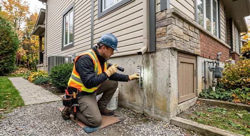 Foundation Inspection in North Wales, PA