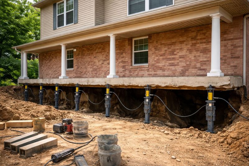 Foundation Jacking in Ambler, PA