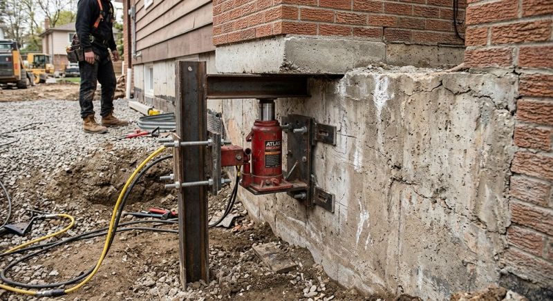 Foundation Jacking in Audubon, NJ