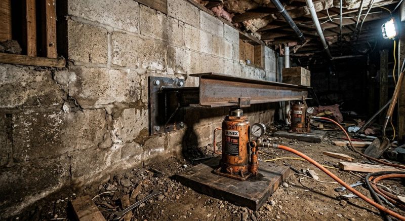 Foundation Jacking in Barto, PA