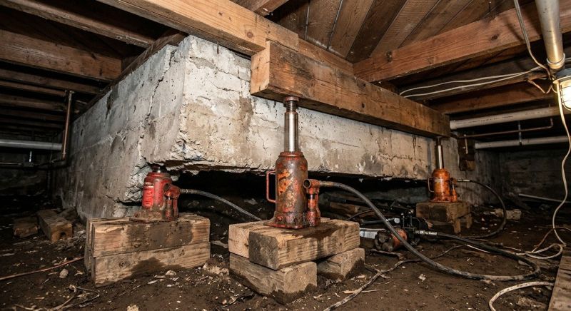 Foundation Jacking in Berwyn, PA