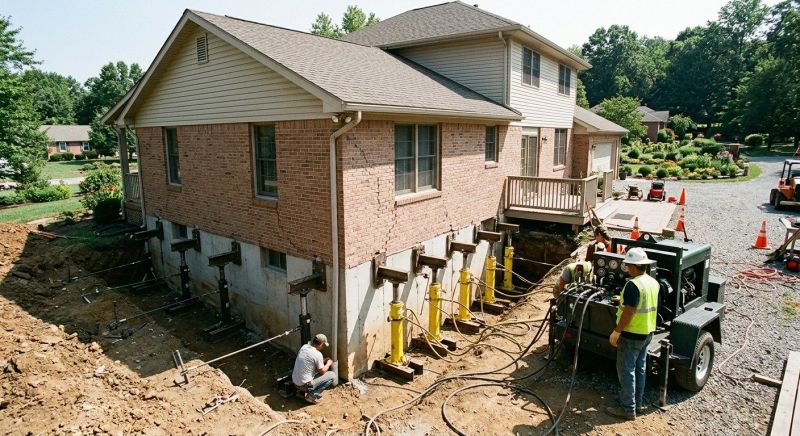 Foundation Jacking in Collingswood, NJ