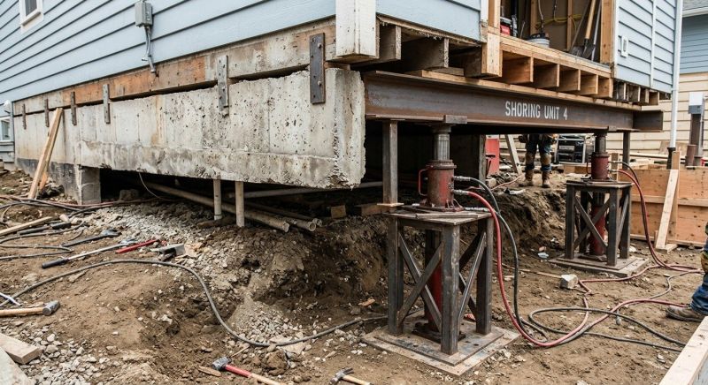 Foundation Jacking in Elkins Park, PA