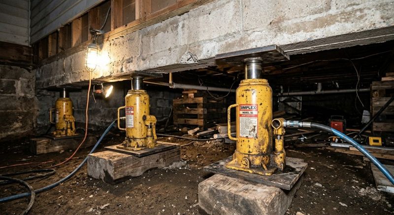 Foundation Jacking in Lansdale, PA