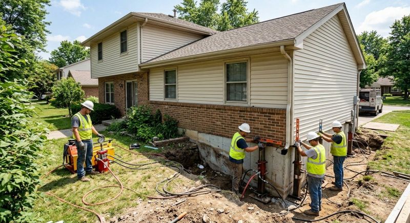 Foundation Jacking in Montgomery County, PA