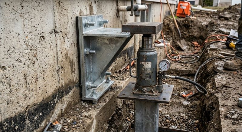 Foundation Jacking in Warminster, PA