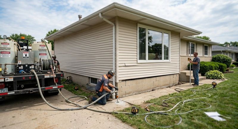 Foundation Lifting in Barto, PA