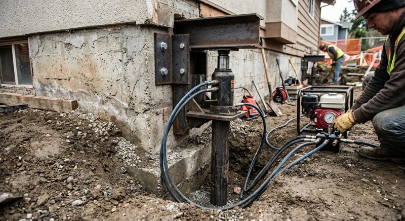 Foundation Lifting in Clifton Heights, PA