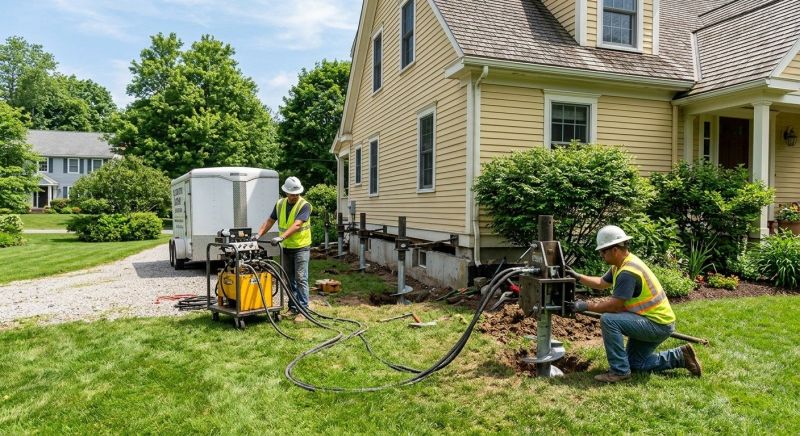 Foundation Lifting in Dresher, PA