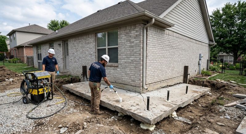 Foundation Lifting in East Greenville, PA