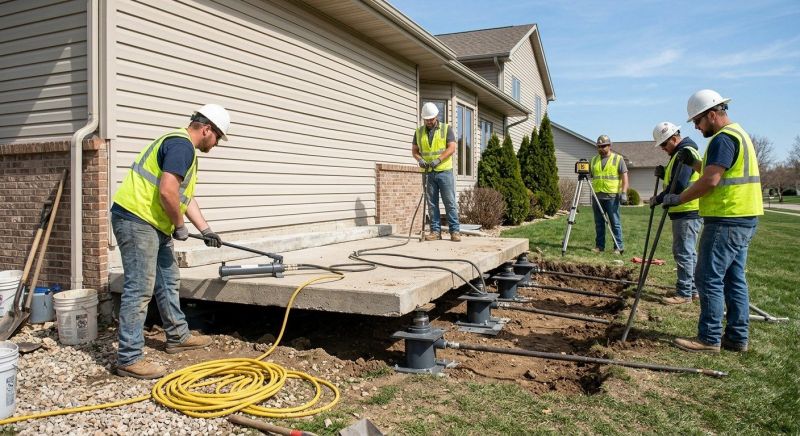 Foundation Lifting in Florence, NJ