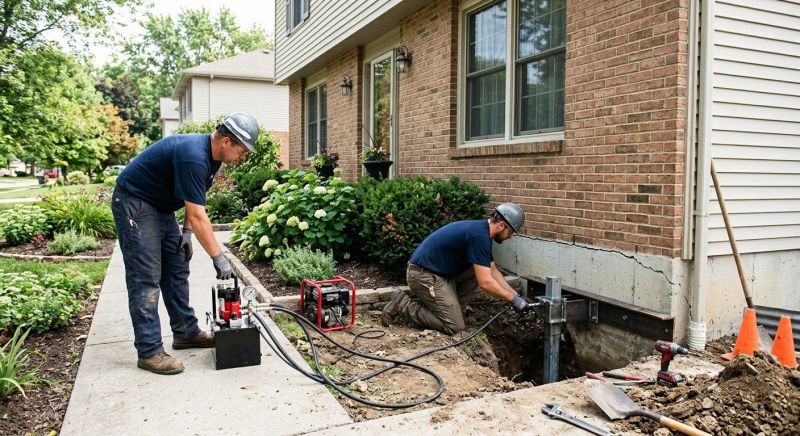 Foundation Raising in Blue Bell, PA