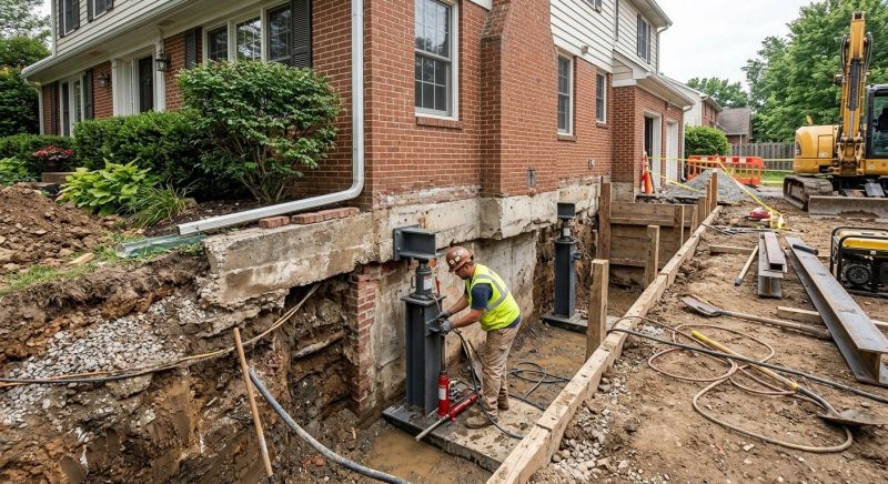 Foundation Raising in Bristol, PA