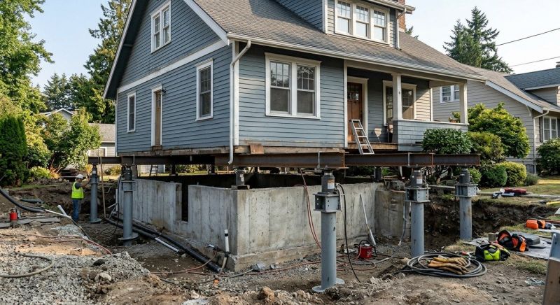 Foundation Raising in Exton, PA