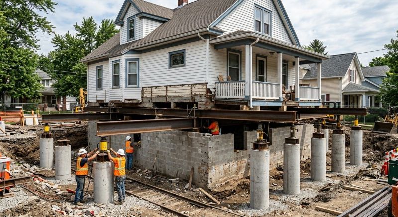Foundation Raising in Perkasie, PA