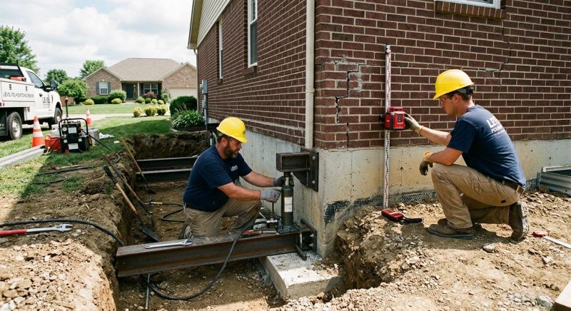 Foundation Releveling in North Wales, PA