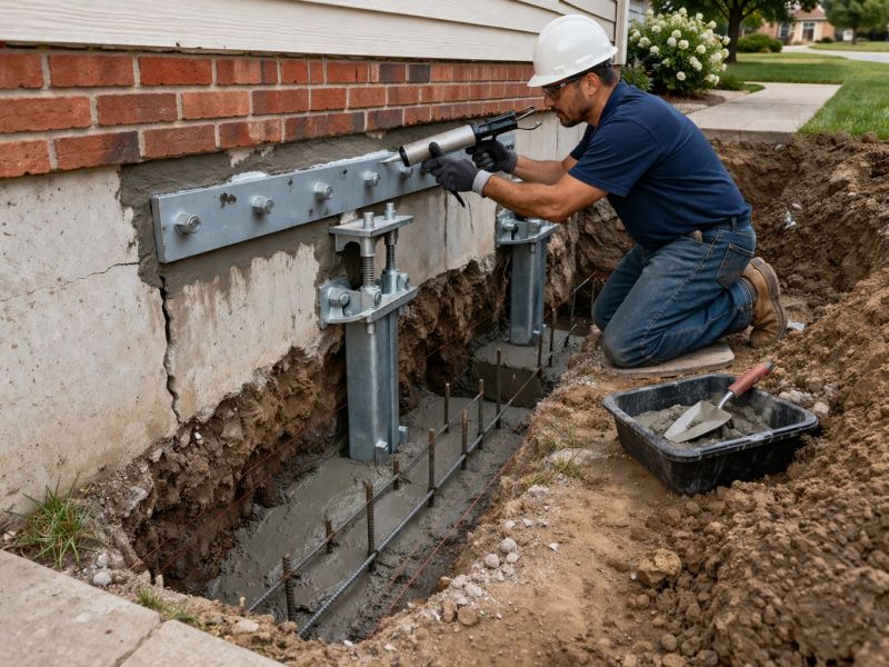 Foundation Repair in Horsham, PA