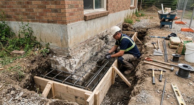 Foundation Repair in Newtown, PA