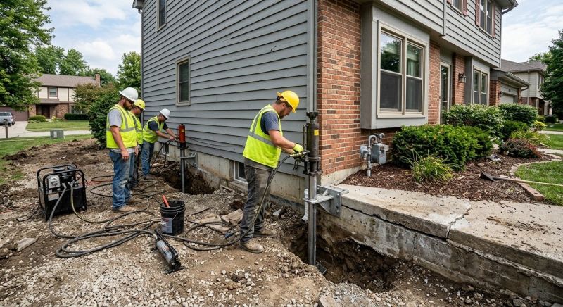Foundation Stabilizing in Chester Springs, PA