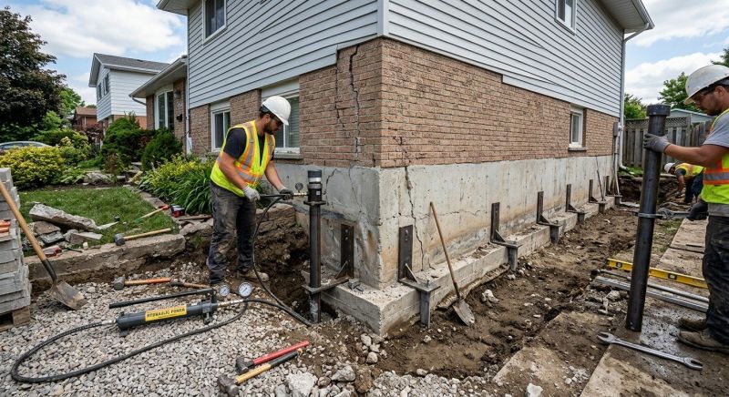 Foundation Stabilizing in Fort Washington, PA