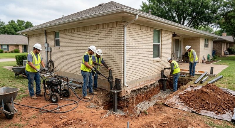 Foundation Stabilizing in Harleysville, PA