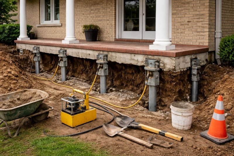 Foundation Stabilizing in Springfield, PA