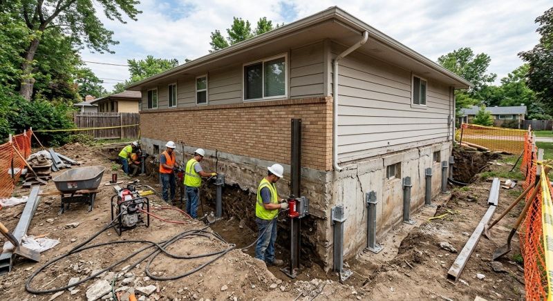 Foundation Strengthening in North Wales, PA