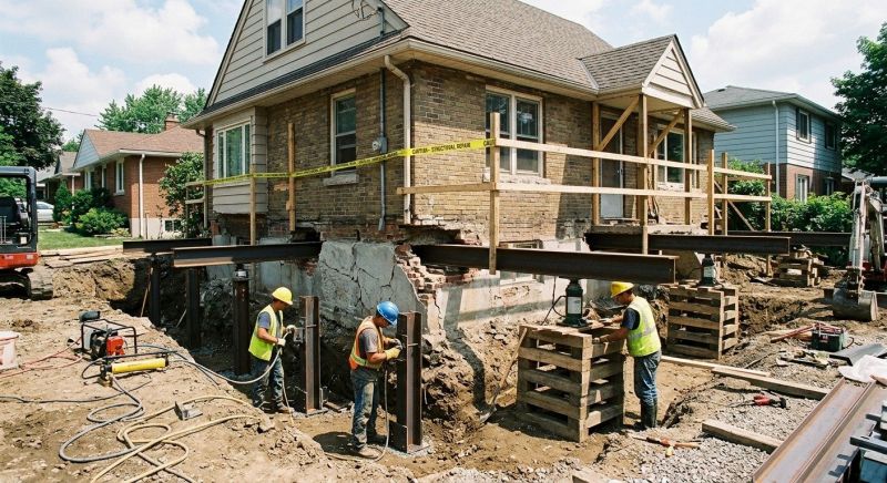 Foundation Structural Repair in Blue Bell, PA