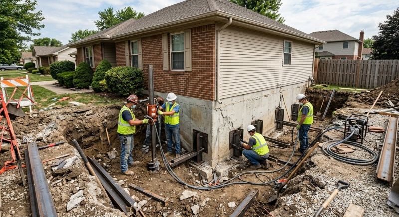 Foundation Structural Repair in Harleysville, PA