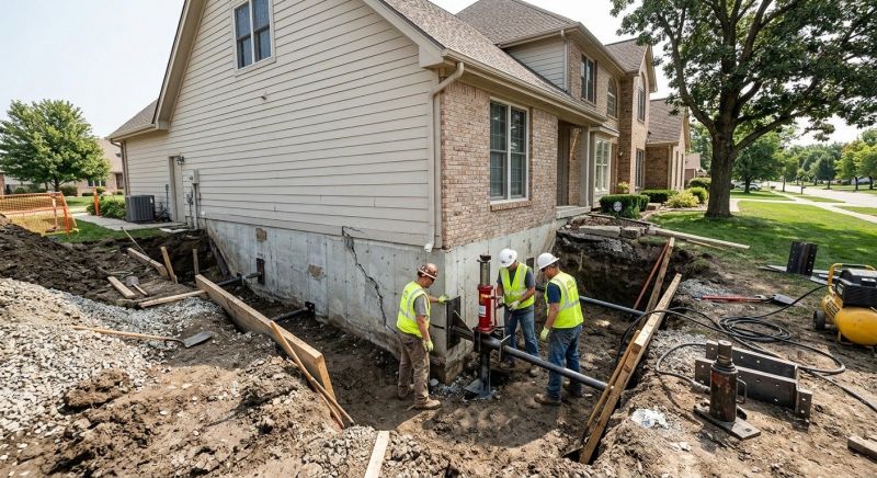 Foundation Structural Repair in Huntingdon Valley, PA