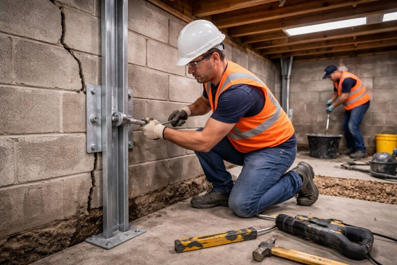 Foundation Structural Repair in Montgomery County, PA