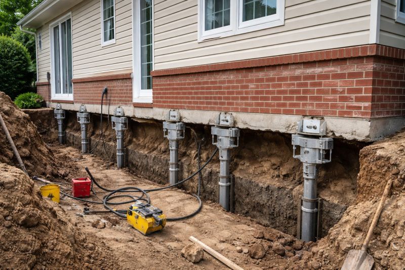 Foundation Underpinning in North Wales, PA